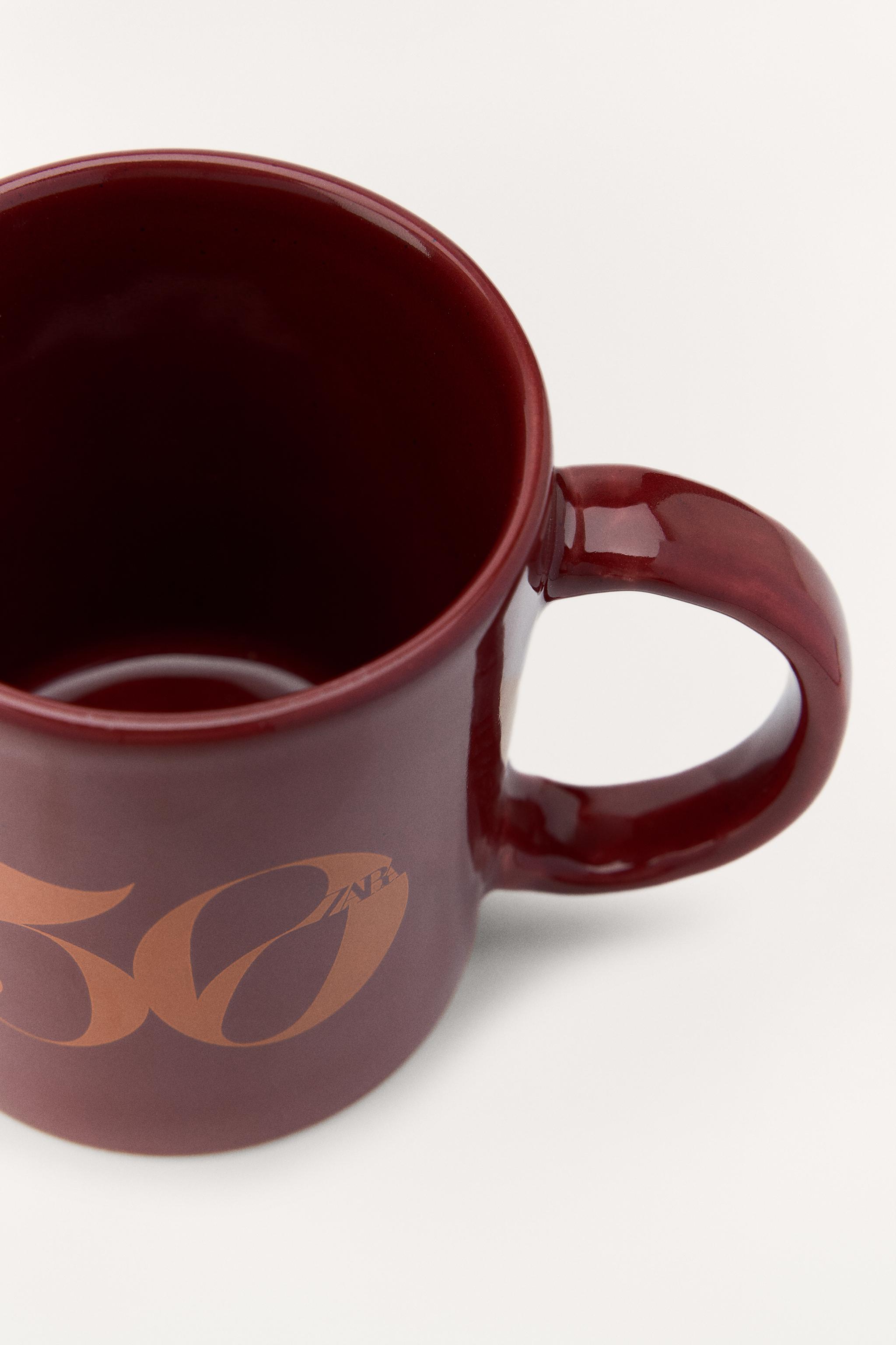 TASSE EN FAÏENCE 50E ANNIVERSAIRE